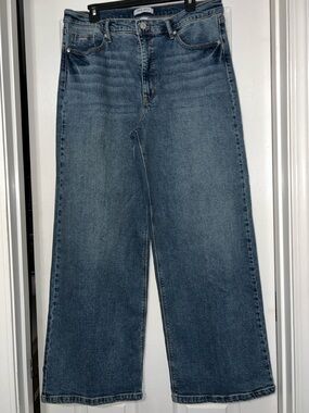 Nine West Women’s Wide Leg Denim Jeans